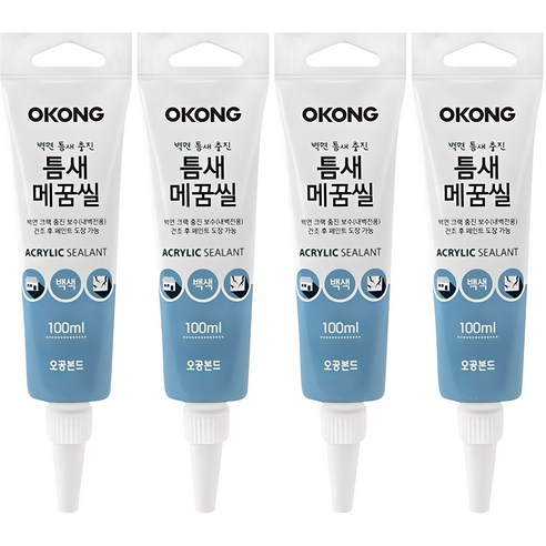 오공 틈새메꿈씰 100ml, 4개