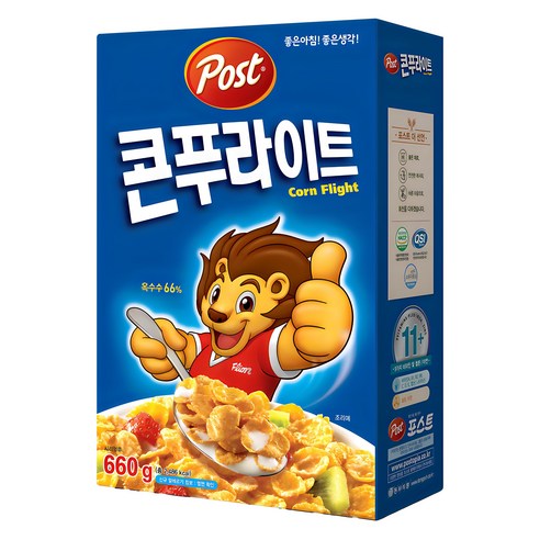 포스트 콘푸라이트 시리얼, 660g, 4개