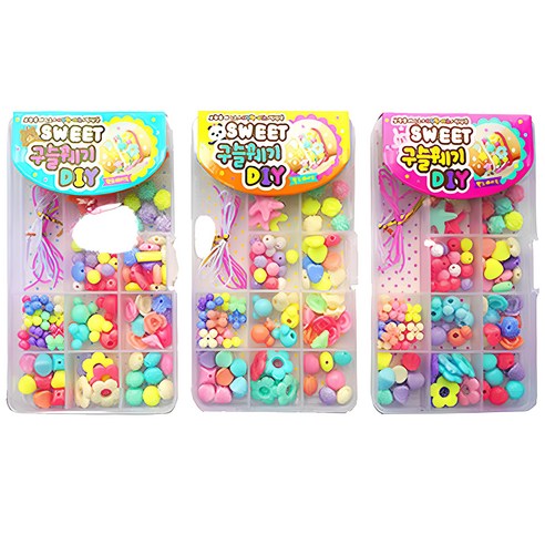스위트데이 SWEET 구슬꿰기 DIY 세트 – 랜덤 발송, 2개 세트
완구/취미 스위트데이 SWEET 구슬꿰기 DIY 세트 – 랜덤 발송, 2개 세트
완구/취미
