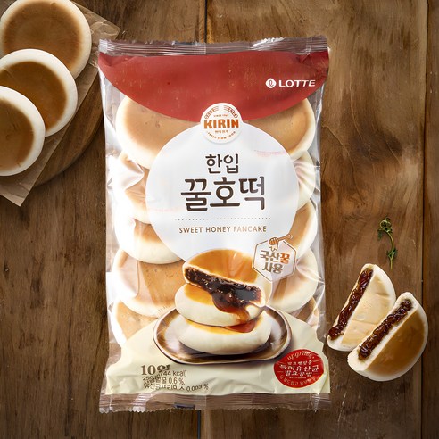 기린 꿀호떡, 250g, 3개