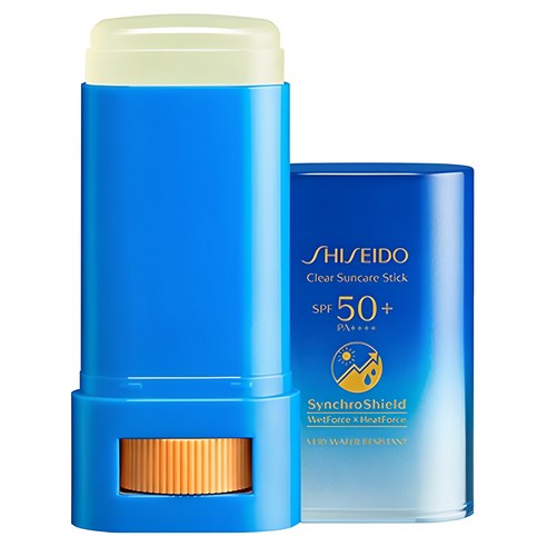 시세이도 클리어 선케어 스틱 SPF50+ PA++++, 1개, 20g 아넷사선크림