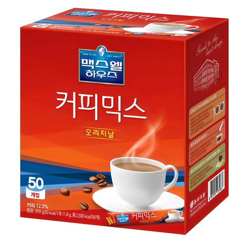 맥스웰커피믹스(오리지날) 20T동서, 11.8g, 20개입, 1개