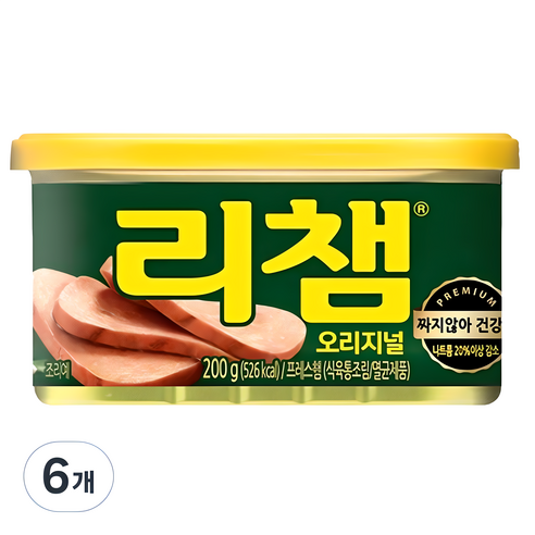 리챔 오리지널, 200g, 6개