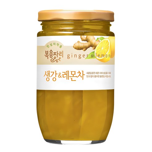 복음자리 생강 & 레몬차, 500g, 1개입, 2개