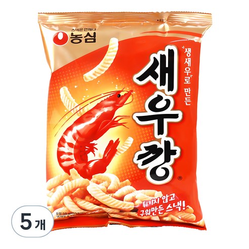 농심 새우깡, 90g, 10개