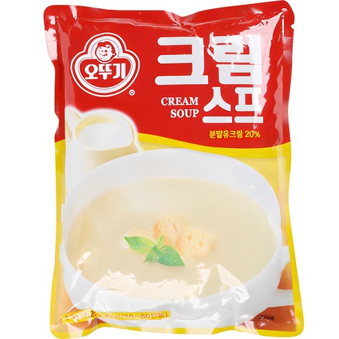 오뚜기 크림 스프, 80g, 2개