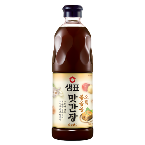 샘표 조림볶음용 맛간장, 860ml, 3개