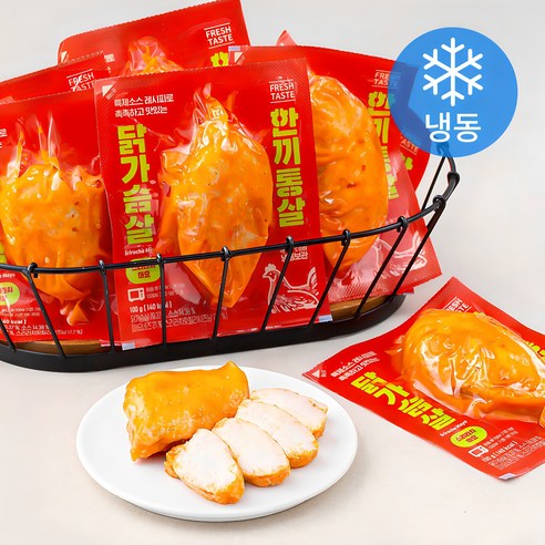 한끼통살 닭가슴살 스리라차마요 (냉동), 100g, 10개