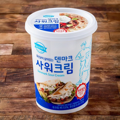 덴마크 사워크림, 450g, 1개 블루치즈