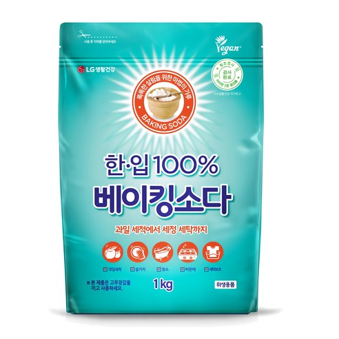 한입 베이킹소다 알파, 2kg, 1개