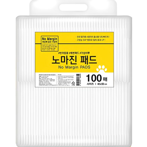 노마진 애견 배변패드 플로랄향, 50개입, 3개