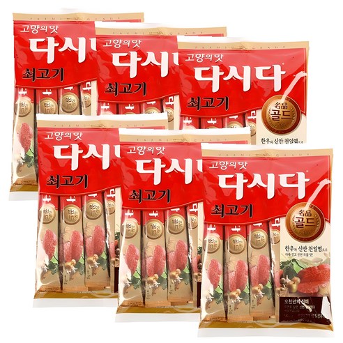 CJ제일제당 다시다 명품 골드 쇠고기 스틱, 288g, 1개