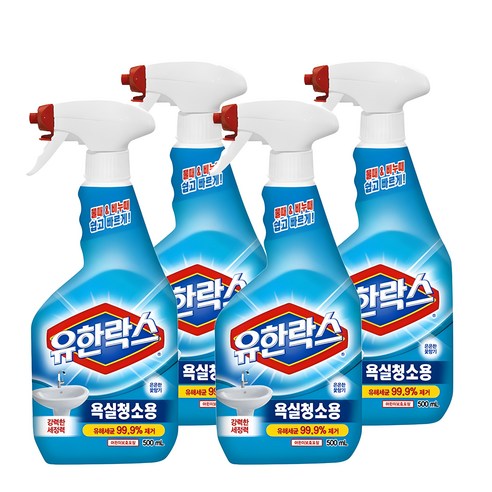 유한락스 욕실청소용 세제, 600ml, 12개