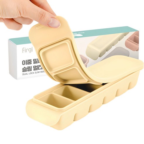 퍼기 이중 밀폐 이유식 큐브 6구, 180ml, 베이지, 1개
이유용품/유아식기 퍼기 이중 밀폐 이유식 큐브 6구, 180ml, 베이지, 1개
이유용품/유아식기
