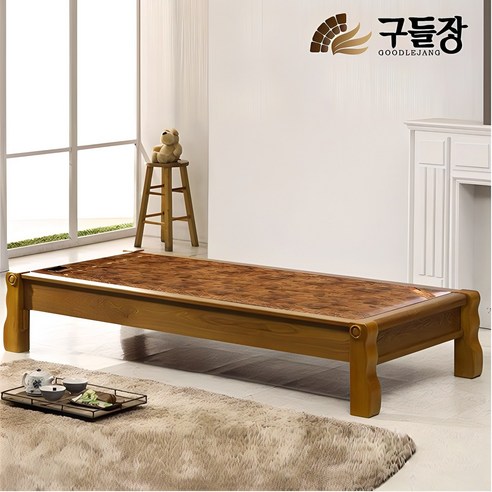 [구들장] 늘찬평상 황토숯볼 흙소파, 브라운