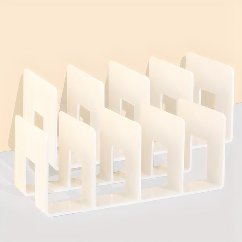 BMYX 4단 M형 책꽂이 2P, 화이트