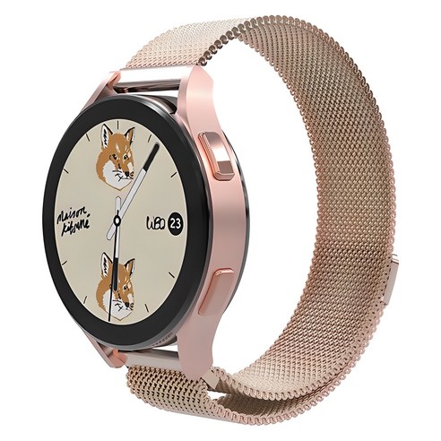 갤럭시 워치, 스타일을 입다: 로랜텍 마그네틱 메탈 스트랩으로 완성하는 나만의 개성 갤럭시워치7스트랩