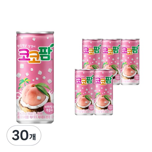해태음료 코코팜 피치핑크 복숭아, 240ml, 30개
생수/음료 해태음료 코코팜 피치핑크 복숭아, 240ml, 30개
생수/음료
