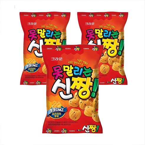 못말리는신짱, 120g, 3개