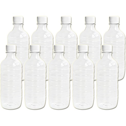 생수 공병, 투명, 500ml, 10개