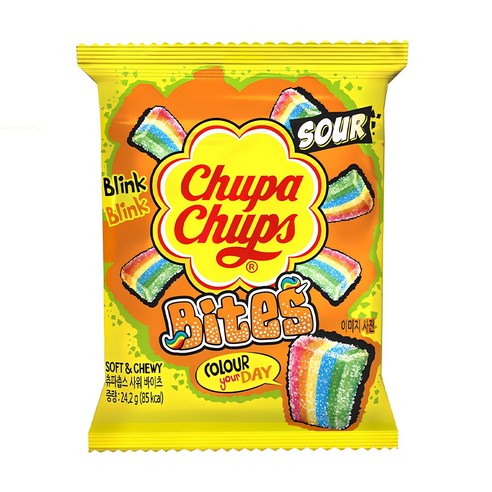 츄파춥스 사워 바이츠 10개입, 242g, 1개