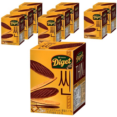 오리온 다이제씬 3p, 84g, 9개