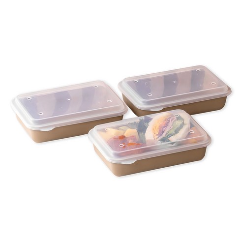 아띠홈 밀프렙 도시락, 초코, 3개