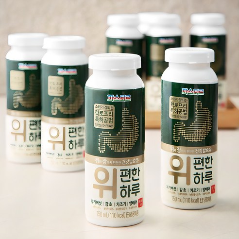 파스퇴르 위편한 하루 요구르트, 150ml, 8개