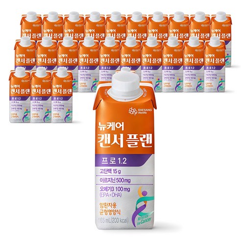 뉴케어 대상웰라이프 캔서플랜 프로1.2, 165ml, 24개