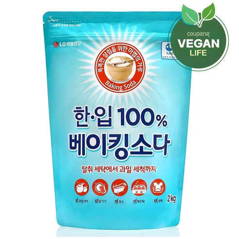 한입 베이킹소다 알파, 2kg, 1개