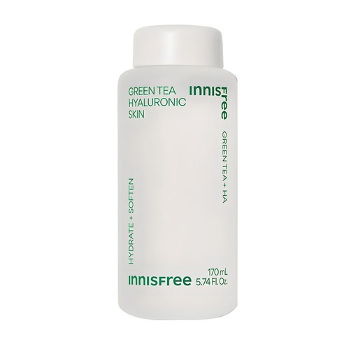 [비건뷰티] 이니스프리 그린티 히알루론산 스킨, 170ml, 1개