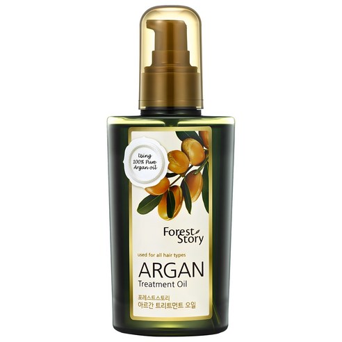 포레스트스토리 아르간 트리트먼트 헤어 오일, 120ml, 1개