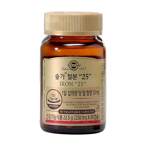 솔가 철분 25, 22.5g, 1개