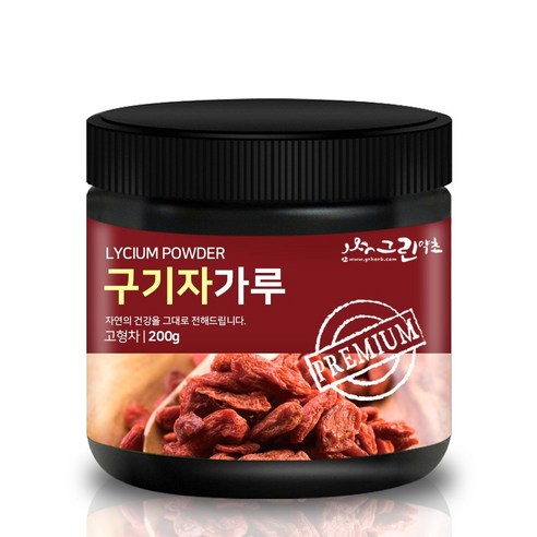 그린약초 구기자가루, 3개, 200g