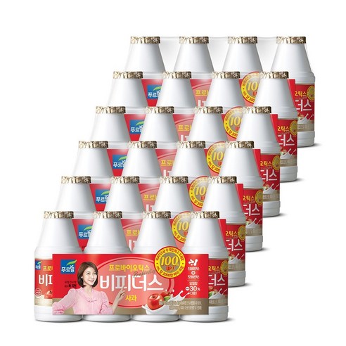 푸르밀 비피더스 사과130ml*24개, 24개