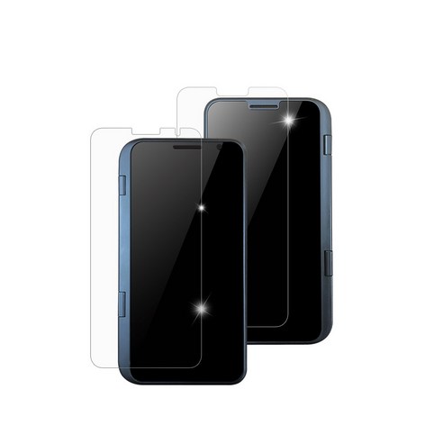 알럽스킨 고광택 휴대폰 액정보호필름 내부 + 외부 세트, 1세트