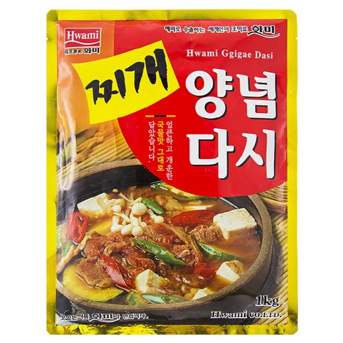 [화미] 찌개다시, 1kg, 1개