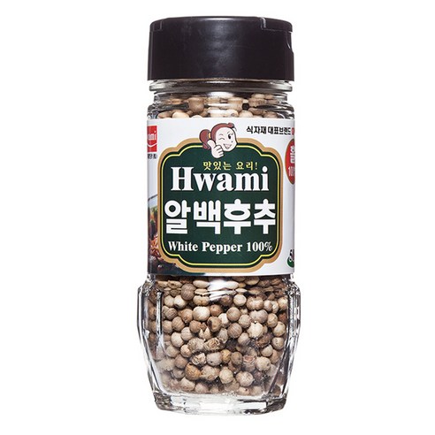 [화미] 알백후추, 50g, 1개