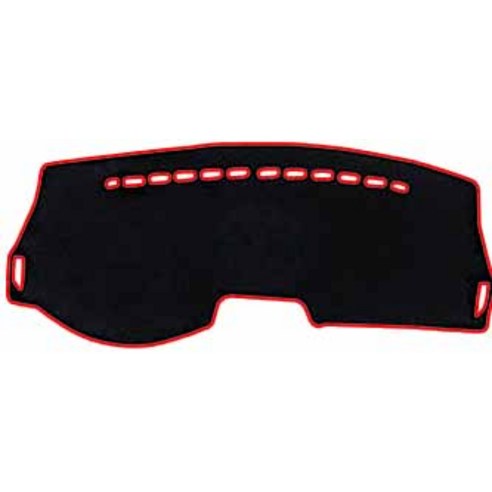 럭셔리 리갈 대쉬보드커버 현대-클릭 블랙 레드띠