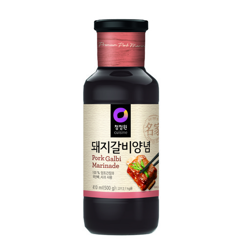 청정원 돼지갈비양념, 1개, 410ml