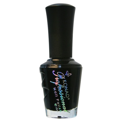 코나드 프로페셔널 레귤러 네일 폴리쉬 15ml, 블랙, 1개