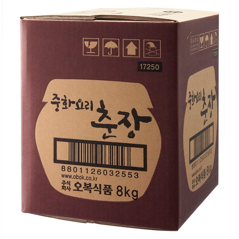 [오복] 중화요리 춘장 8kg BOX, 1개