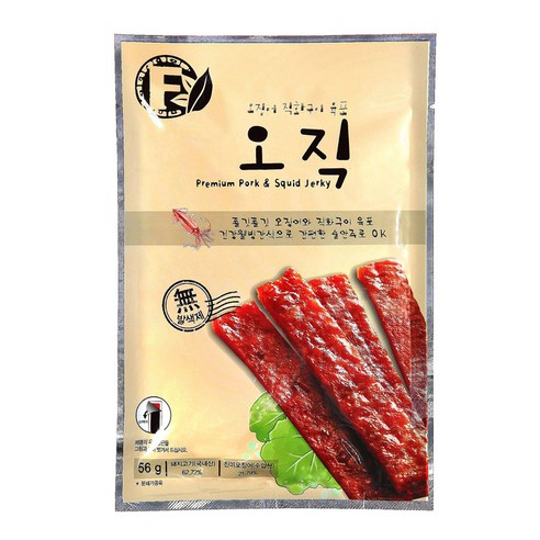 올가 직화구이 돈육포, 50g, 1개