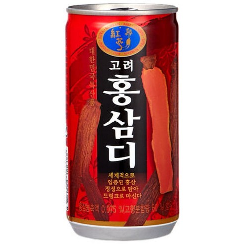 고려홍삼디 175ml, 30개
