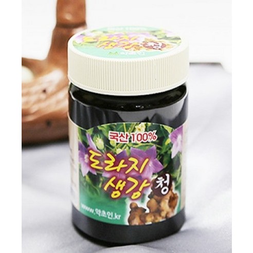 약초인 도라지 1개, 300g