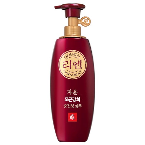 리엔 자윤 모근강화 중건성 샴푸, 500ml, 1개