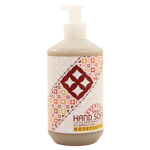 Alaffia 에브리데이 시어 리퀴드 핸드 솝, 354ml, Honeysuckle, 1개