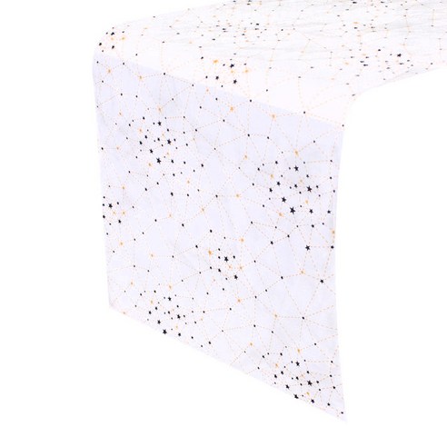 라이프스푼 테이블러너, 화이트비니, 33 x 170cm