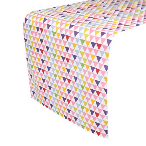 라이프스푼 테이블러너, 레인보우, 33 x 130cm