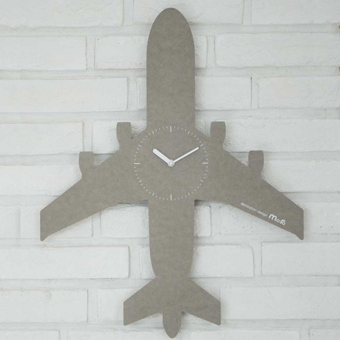 모로 에코항공 벽시계, 그레이